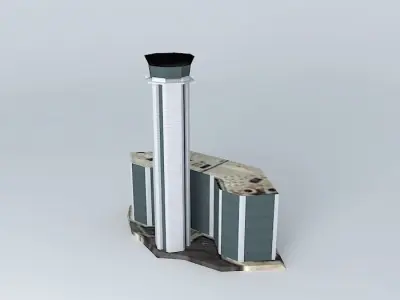 tower airport Free 3D model