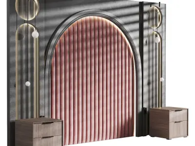 Decorative Wall panel  07 3D model