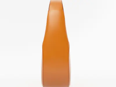 Vegan Leather Handbag 3D model