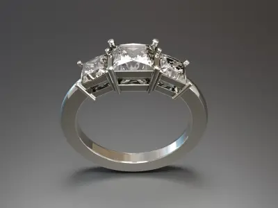 Engagement ring  3D print model order