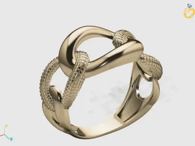 Women Plain Ring STL Models Womens Ring 3dmodels 3D print model 3D print model
