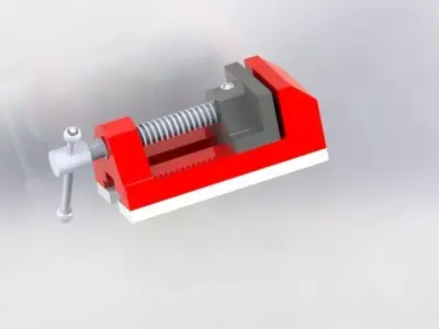 Press Model vise 3D print model