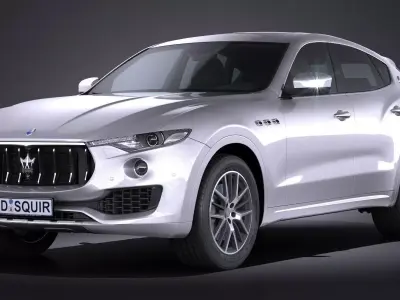 Maserati Levante 2017 3D model