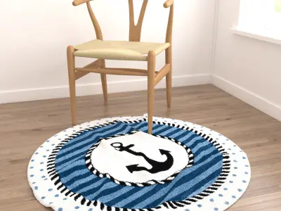 Rugs No 447 Low-poly 3D model