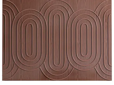 wall panels 034 3D model