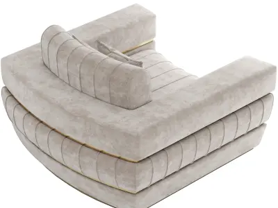 Fertini Casa Luxury Signature Armchair 3D model