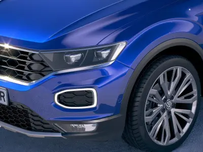 Volkswagen T-Roc cabrio 2020 3D model
