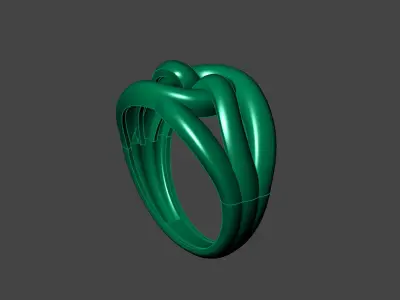 Plain Ring Women Ready STL 3DM Models Womens Rings 3D models 3D print model buy