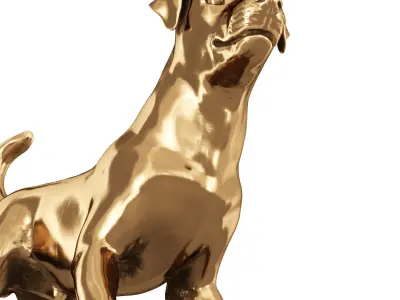 Jack Russell Terrier Figurine 3D model