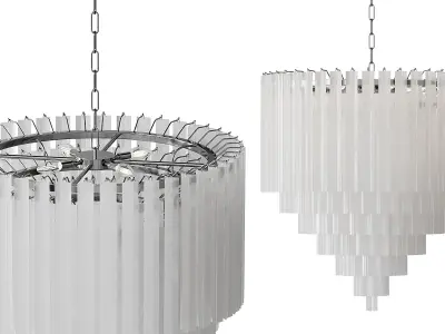 Chandelier Nova light 3D model
