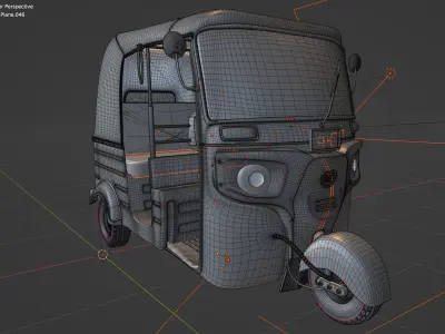 tricle bajaj Free 3D model