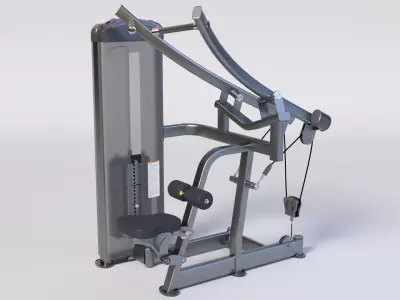 FUSE XL LAT PULLDOWN Low-poly 3D model