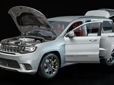 Jeep Grand Cherokee Trackhawk 3D model