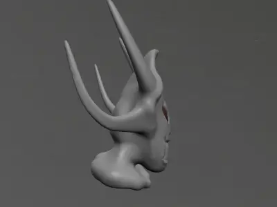 Smiley Character Low-poly 3D model