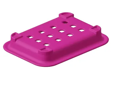 Plastic Premium Soap Holder 3D model