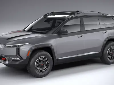 Jeep Wagoneer S Trailhawk 2025 3D model
