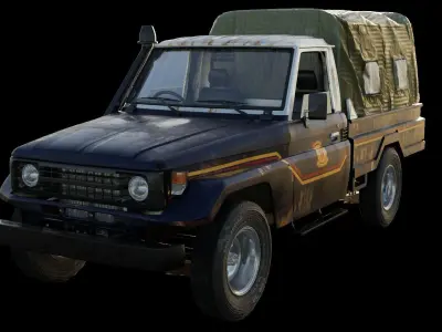 Toyota Land Cruiser  3D model