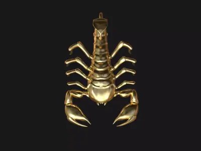 Scorpion Pendant 3D print model purchase