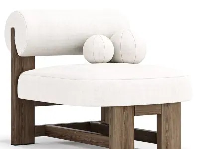 Malta Outdoor Chair By Highfashionhome 3D model