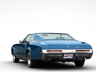 Buick Riviera 1968 3D model