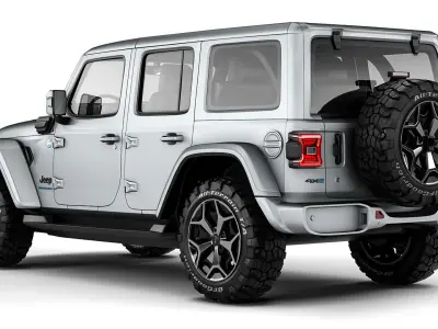 Jeep Wrangler 4xe 2024 3D model