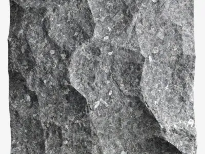 316-RockPanel rock texture 3D model