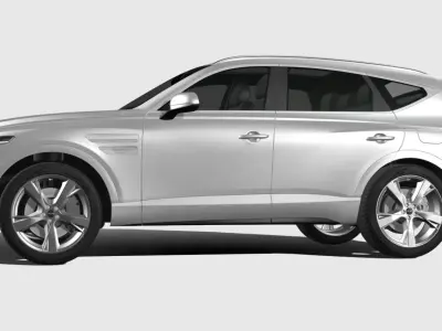 Genesis GV80 2021 3D model