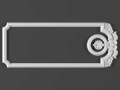 7 ornamental classic decoration 3d model kitbash vol 13 3D model