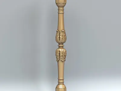 Baluster 008 3D model