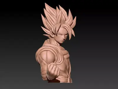 Goku DragonBall 3D print model