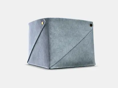 PUDDA Basket Low-poly 3D model