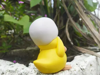 Halloween Special - Psyduck 3D print model