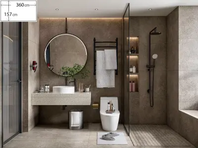 Bathroom 112 3D model
