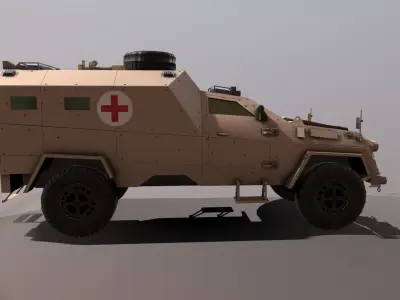 Didgori Medevac Low-poly 3D model