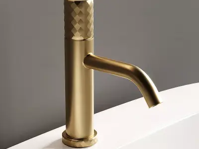 Modern Luxury Bathroom Vanity 3D Mod 3D model