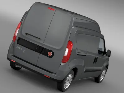 Fiat Doblo XL 263 2017 3D model