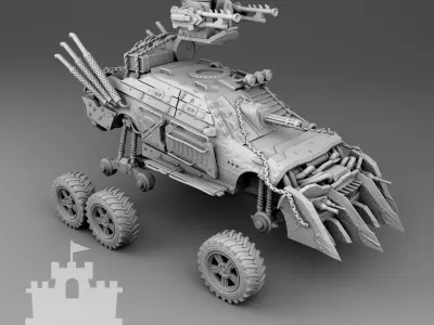 Monster 6x6 3D print model