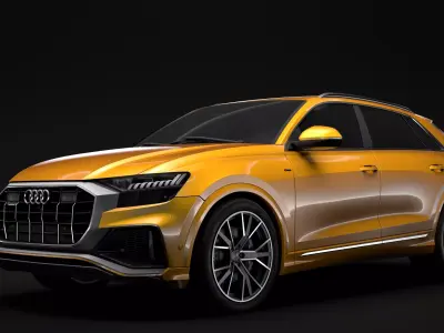 Audi Q8 50 TDI quattro S line Vorsprung Edition 2020 3D model