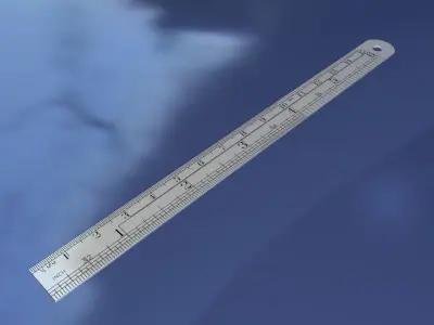 Engineering Scale Low-poly 3D model