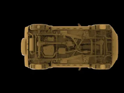 Suzuki JIMNY Native Exterior 3D Scan 2020 3D model