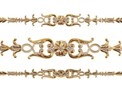 Classic carved 194 3D model