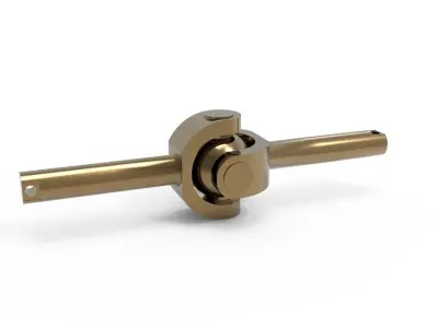 3D Kinetic Coupling 3D print model