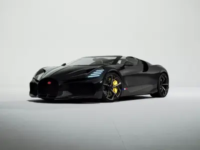 Bugatti W16 Mistral 2025 3D model