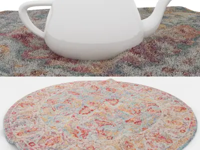 Rugs No 78 Low-poly 3D model