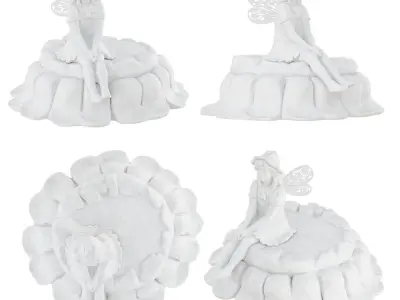 Sculptural Composition Thumbelina 3D model