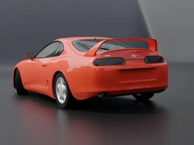 Toyota Supra 1995 3D model
