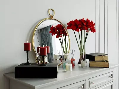 Decorative set 06 3D model