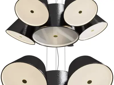 Marset Tam Tam pendant light Low-poly 3D model