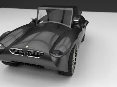 Vintage car Free 3D model