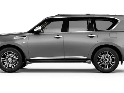 Nissan Patrol Platinum 2021 3D model